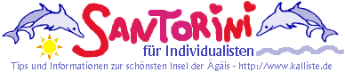 Santorin f&uuml;r Individualisten